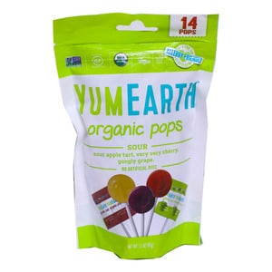 Yum Earth Organic Pops Sour 87g