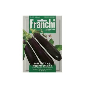 Franchi Eggplant Long Violet Seeds FVS 90/1
