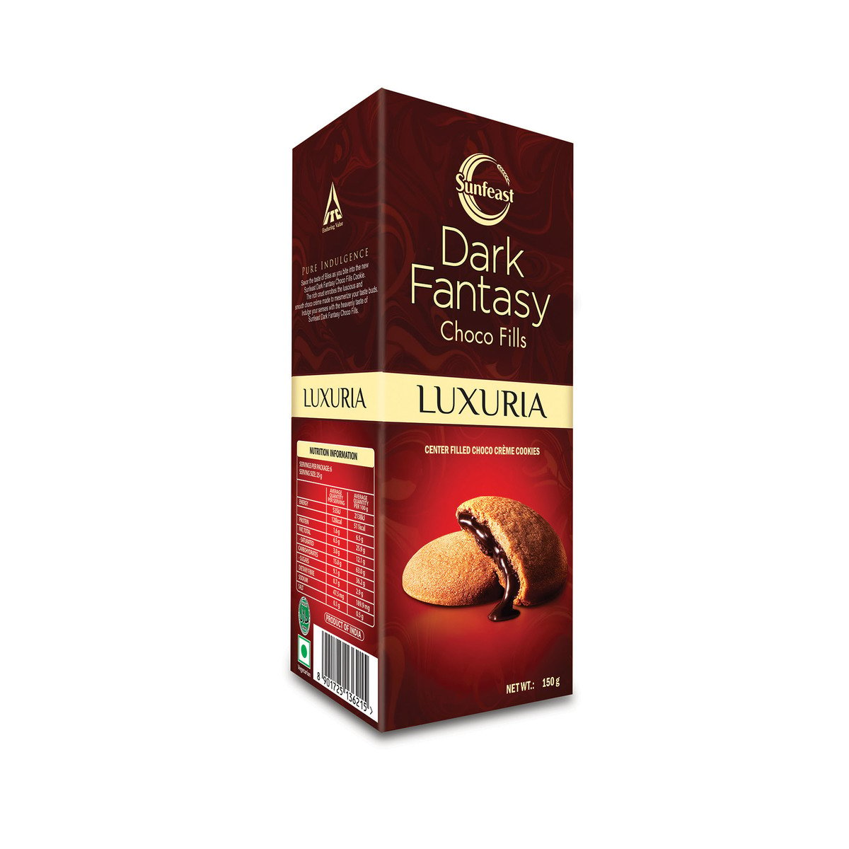 Sunfeast Dark Fantasy Luxuria Choco Fills 150 g