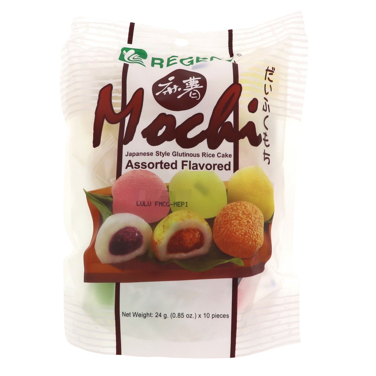 Buy Regent Assorted Flavored Mochi Japanese Rice Cake 240 g Online at Best Price | Brought In Cakes | Lulu KSA in Kuwait