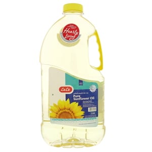 Buy LuLu Pure Sunflower Oil 3 Litres Online at Best Price | Sunflower Oil | Lulu KSA in Kuwait