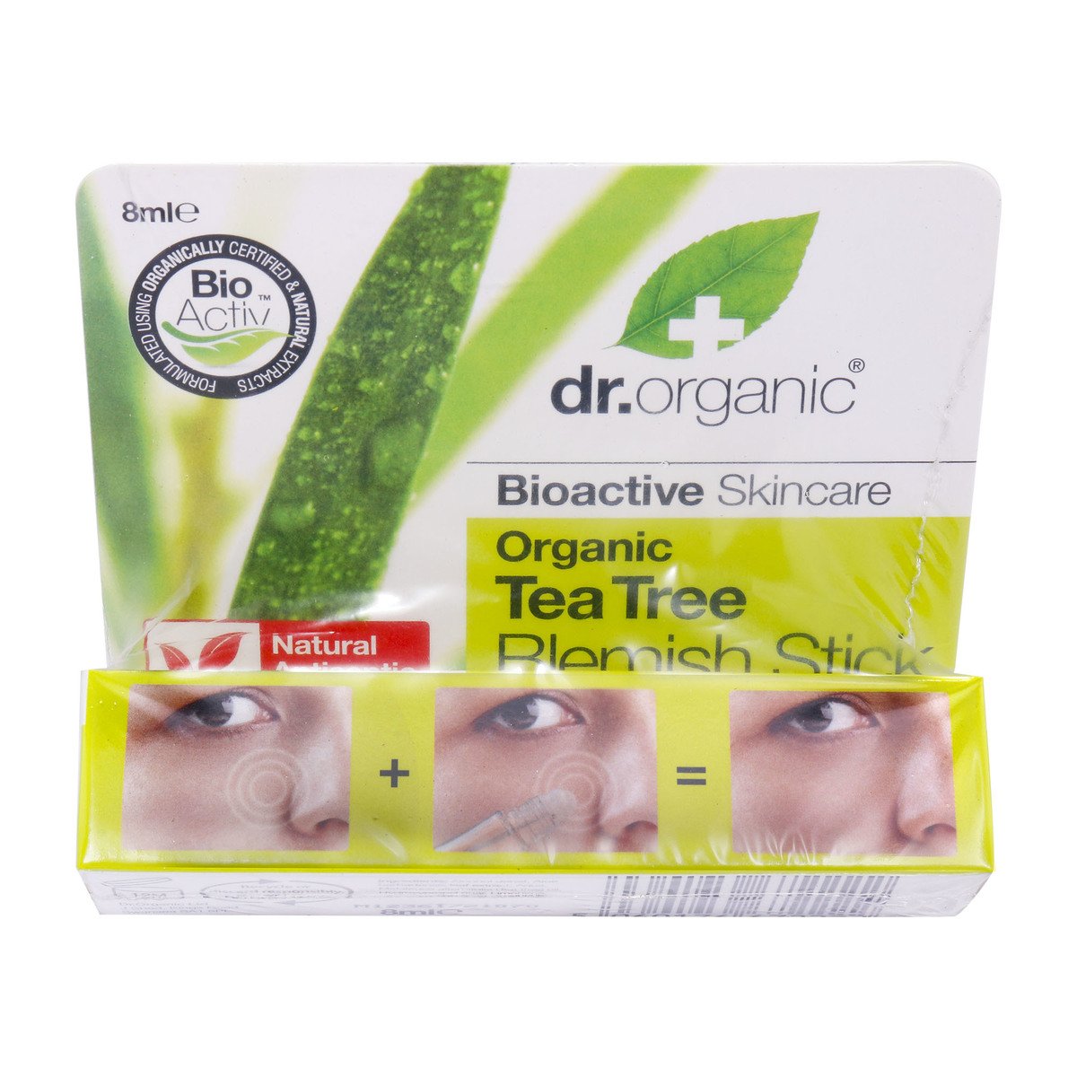 Dr. Organic Bioactive Skin Care Organic Tea Tree Blemish Stick 8ml