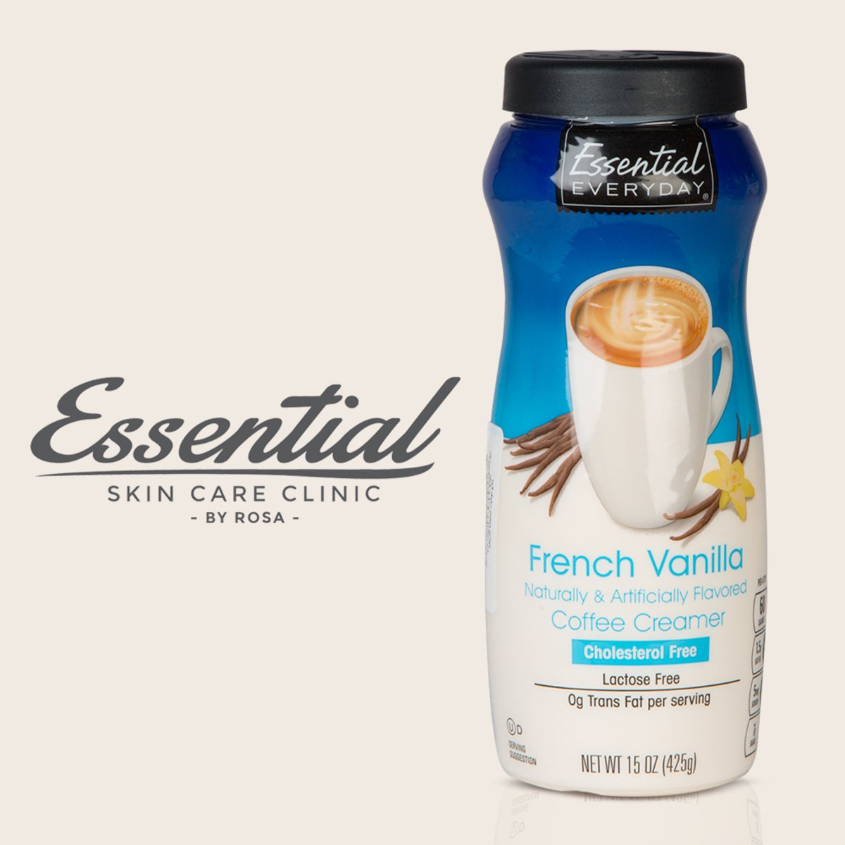 Essential Everyday Coffee Creamer French Vanilla 425 g