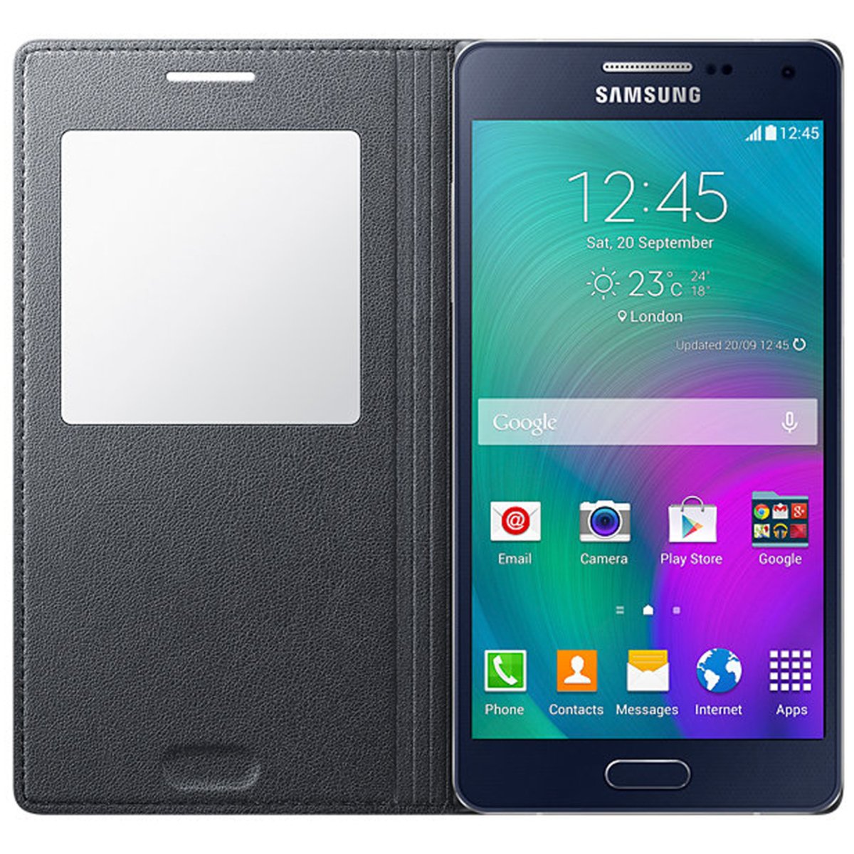 Samsung Galaxy A5 S-View Case Grey