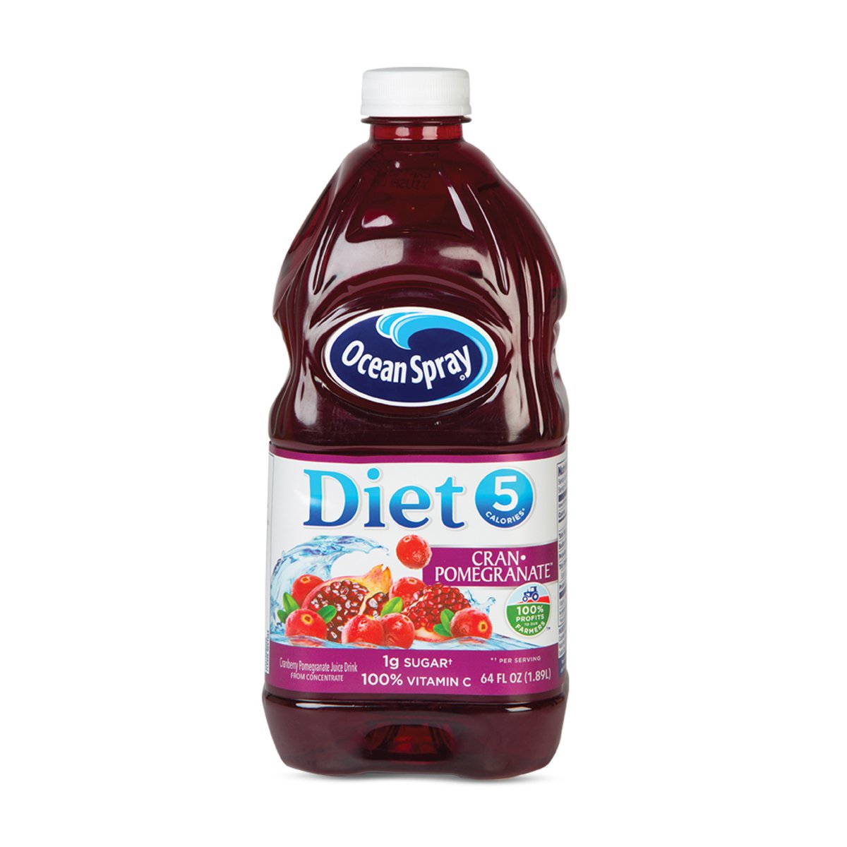 Ocean Spray Diet Cranberry & Pomegranate Juice Drink 1.89 Litres