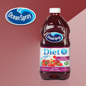 Buy Ocean Spray Diet Cranberry & Pomegranate Juice Drink 1.89 Litres Online at Best Price | Bottled Fruit Juice | Lulu UAE in Kuwait