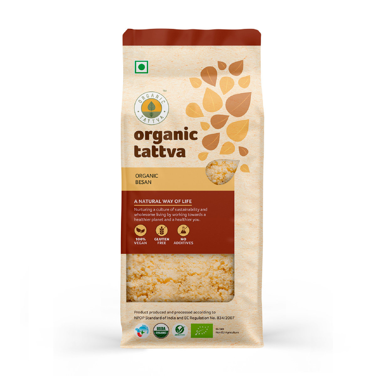Organic Tattva Organic Gram Flour 500 g