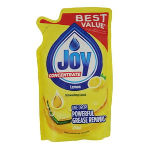 Joy Dish Wash Liquid Lemon Flavour 375ml