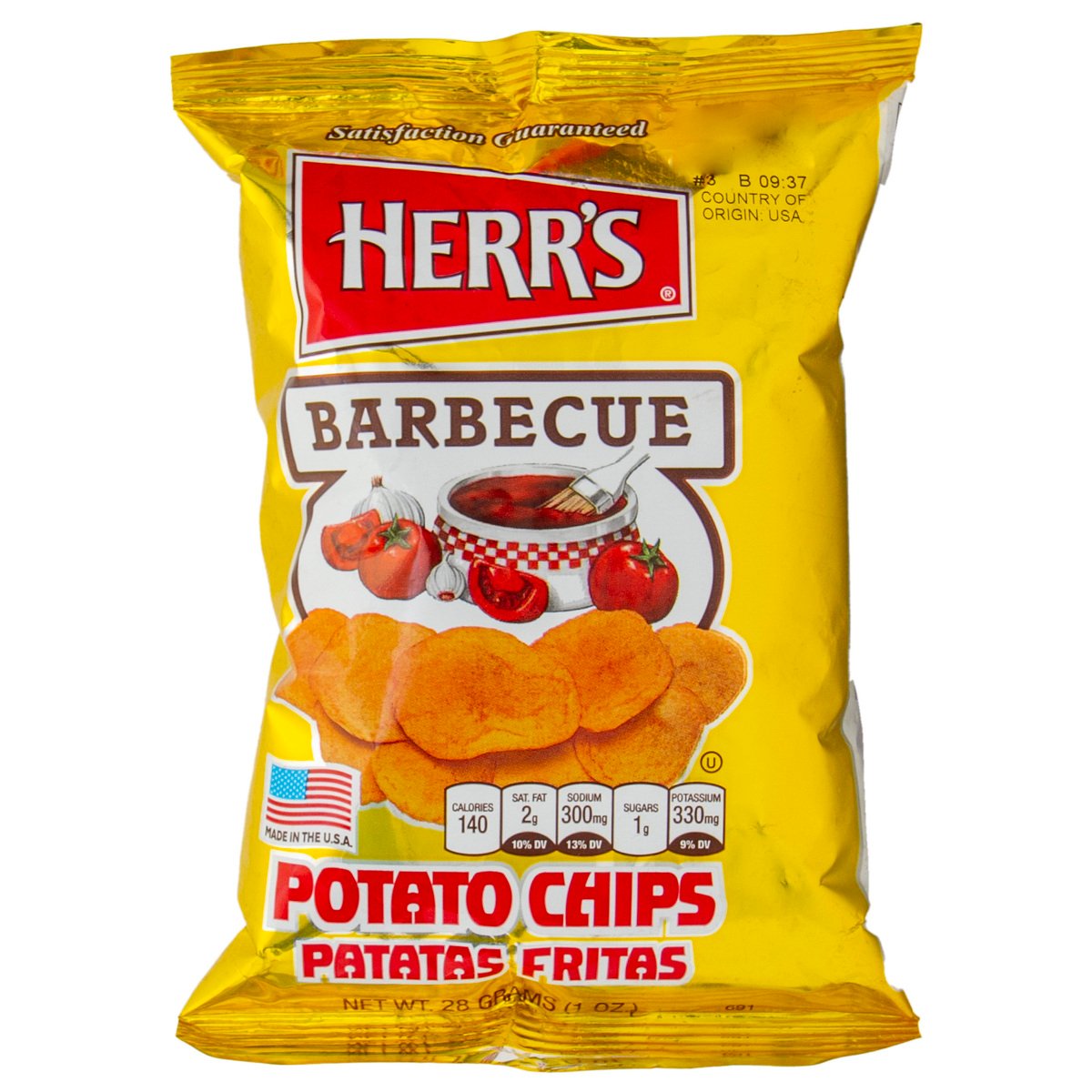 Herr's Potato Chips Barbecue 28 g