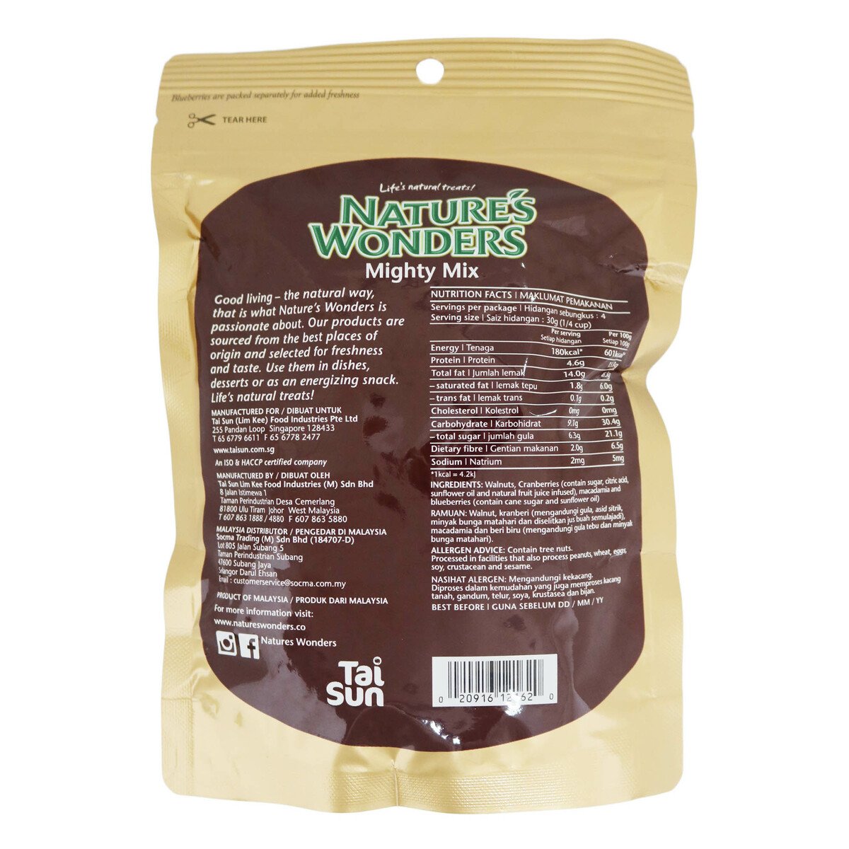 Nature Wonders Mighty Mix 130g