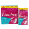 Carefree Normal with Cotton Pantyliner 58pcs + Cotton Pantyliner Fresh Scent 20pcs