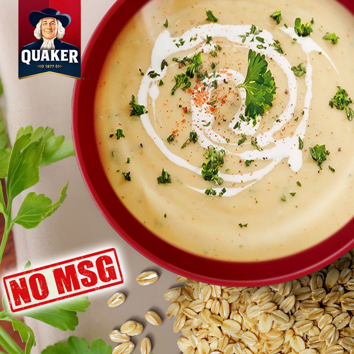 Quaker Cream of Chicken Soup with Oats 64 g