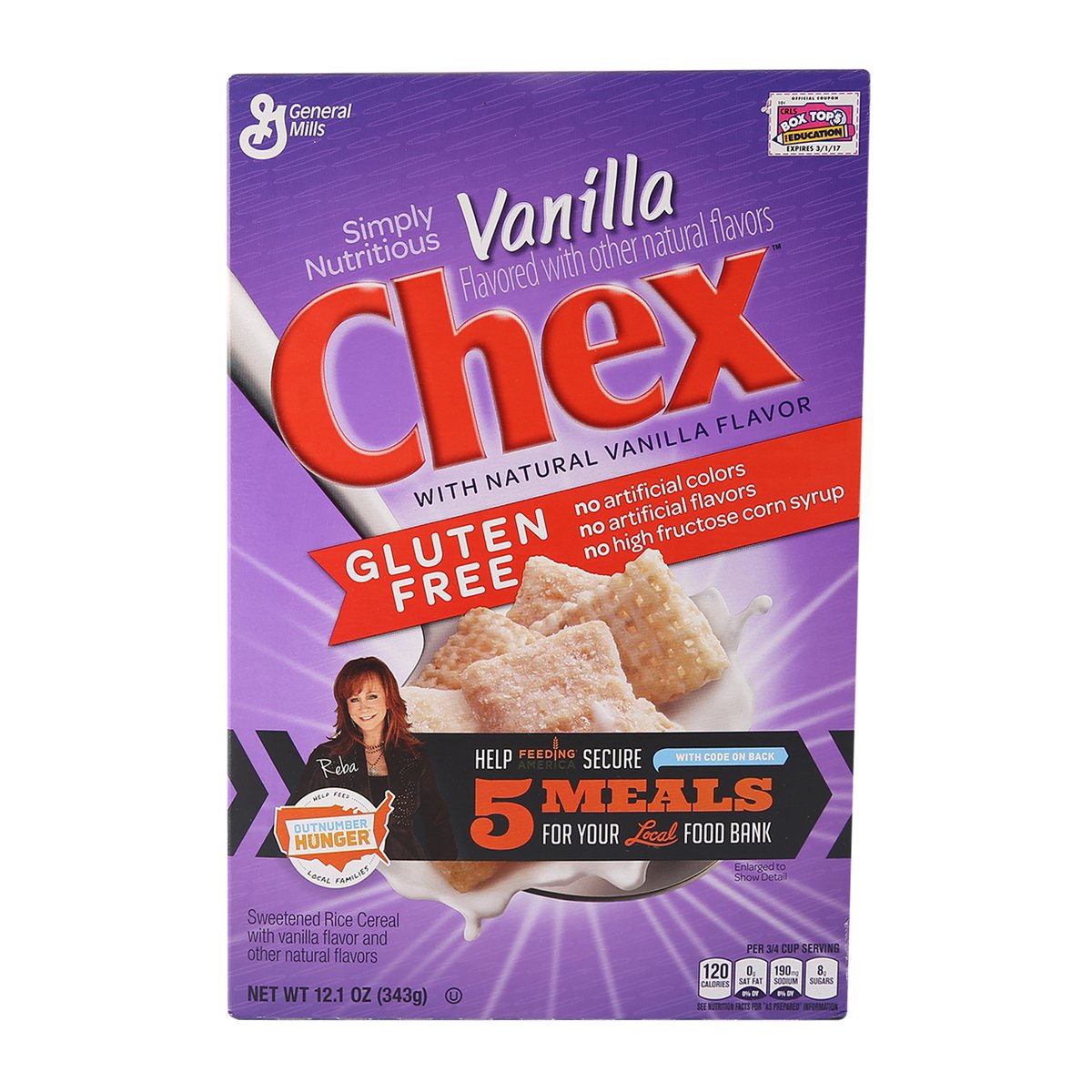 General Mills Gluten Free Vanilla Chex 343 g