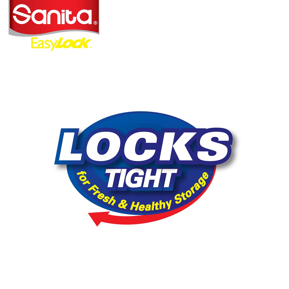 Sanita Easy Zip Lock Food Storage Small Size 16.5 x 14.9cm 50pcs