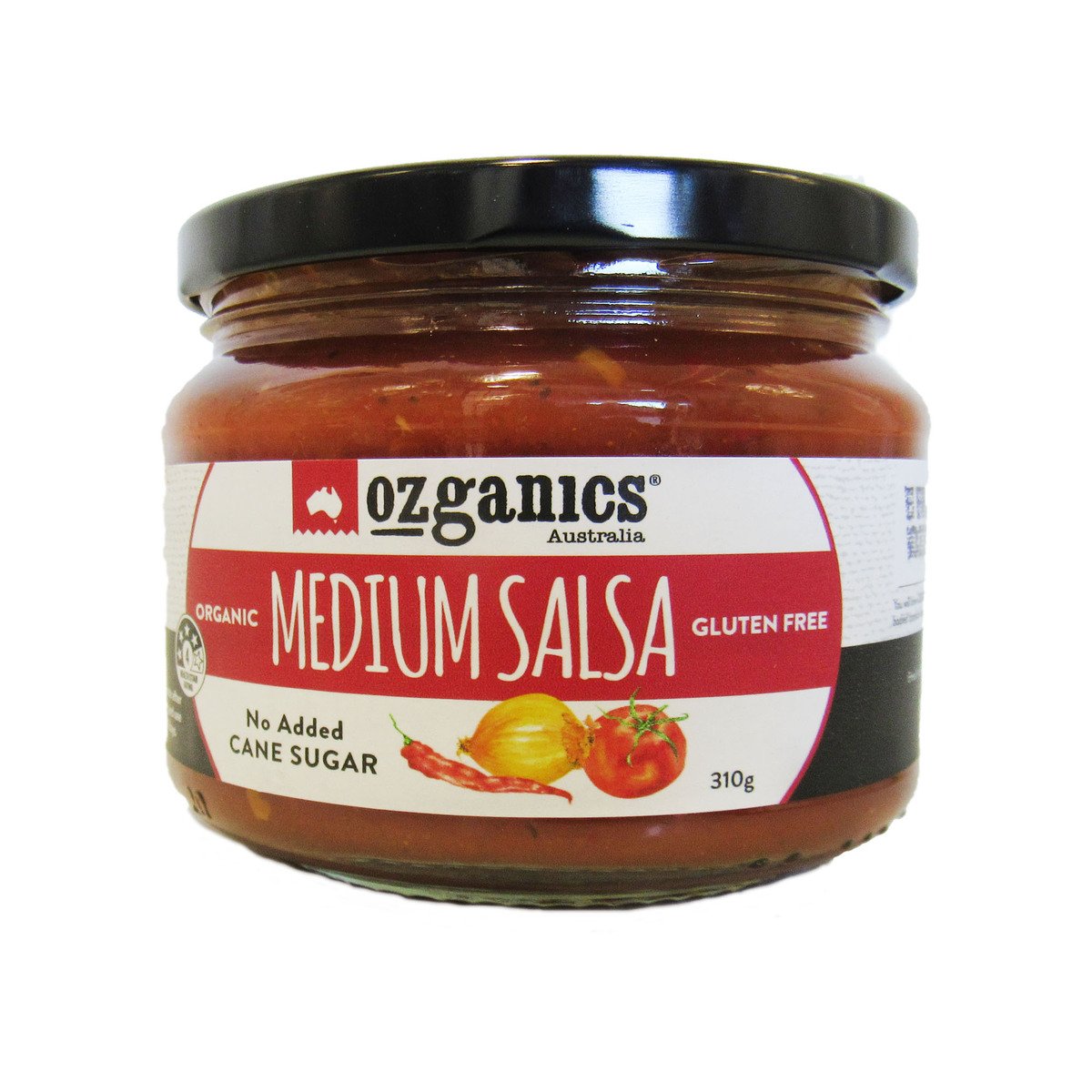 Ozganics Organic Salsa Medium 310g
