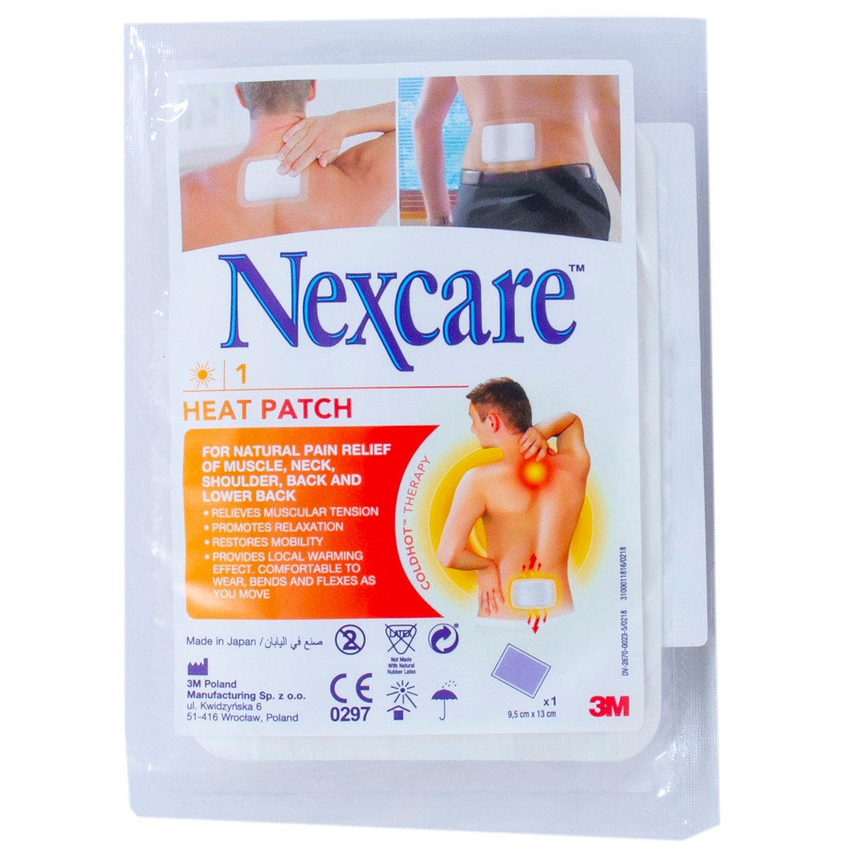 Buy Nexcare Heat Patch 1 pc Online at Best Price | Medicine&First Aids. | Lulu KSA in Kuwait