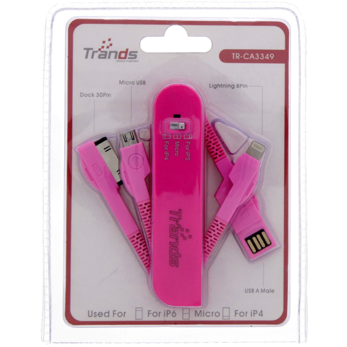 Trands 3in1 USB Cable Knife 3349