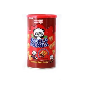 Buy Meiji Hello Panda Chocolate Biscuits 400 g Online at Best Price | Cream Filled Biscuit | Lulu Kuwait in UAE