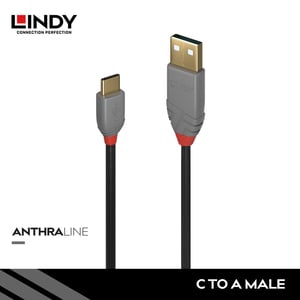 Lindy Cable Anthra 1m USB 2.0 K