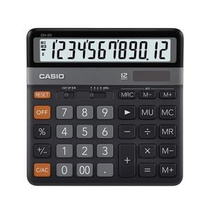 Casio Kalkulator DH20 Hitam