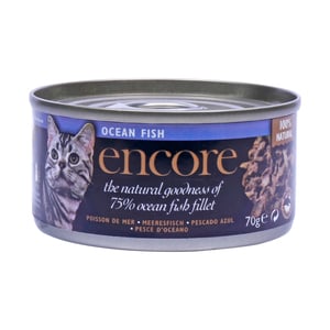 اينكور طعام القطط سمك المحيط ٧٠ جم