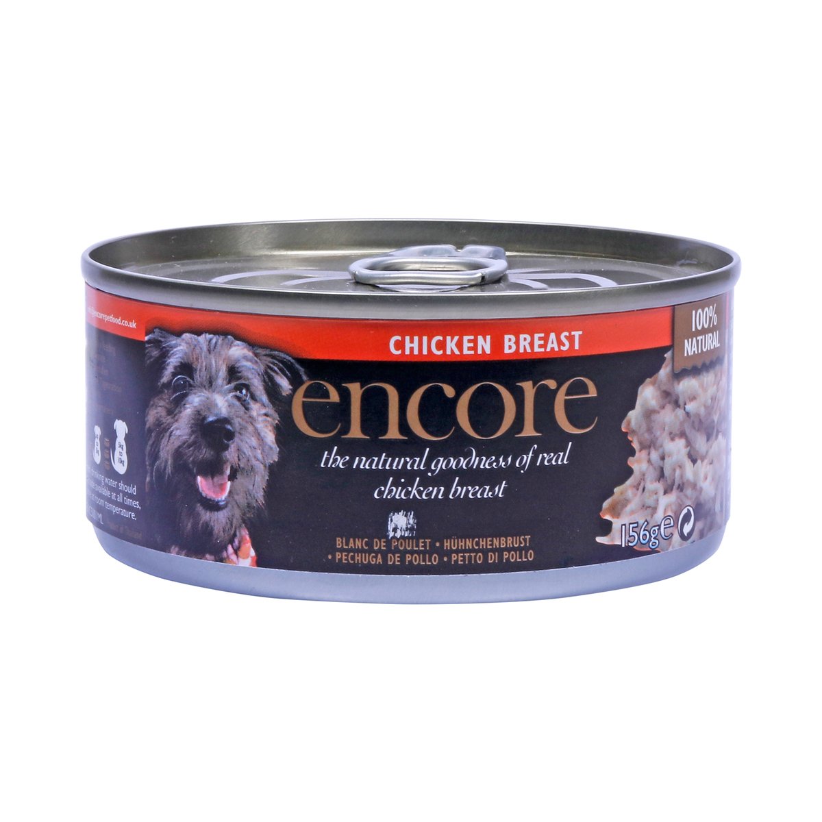 Encore Dog Food Chicken Breast 156g