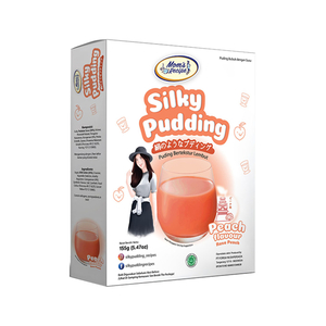 Silky Pudding Rasa Peach 155g
