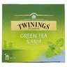 Twinings Green Tea & Mint 50 Teabags