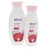 Johnson's Vita Rich Soothing Body Wash With Rose Water 400 ml + 250 ml
