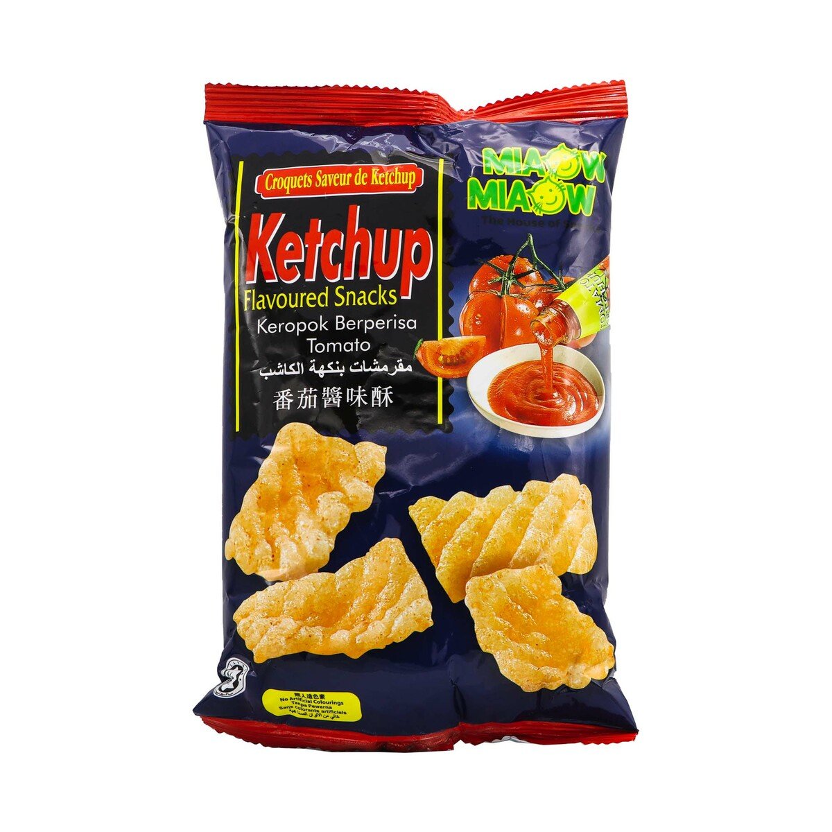 Miaow Miaow Cracker Snacks Ketchup 60g