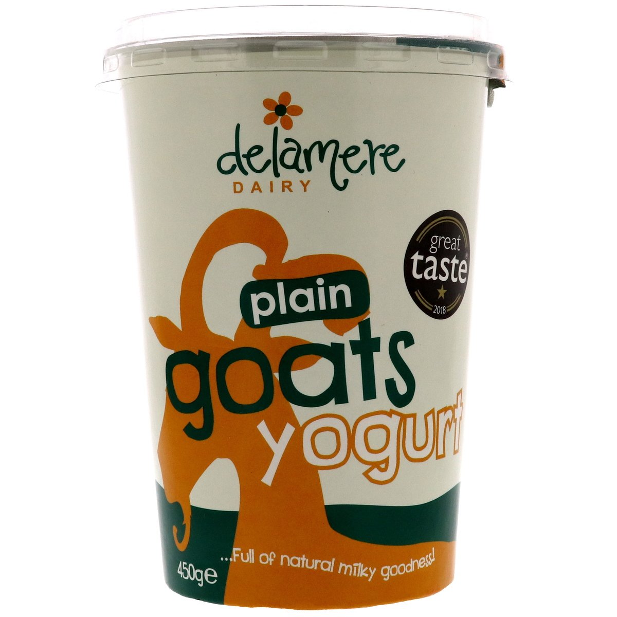 Delamere Plain Goats Yogurt 450 g