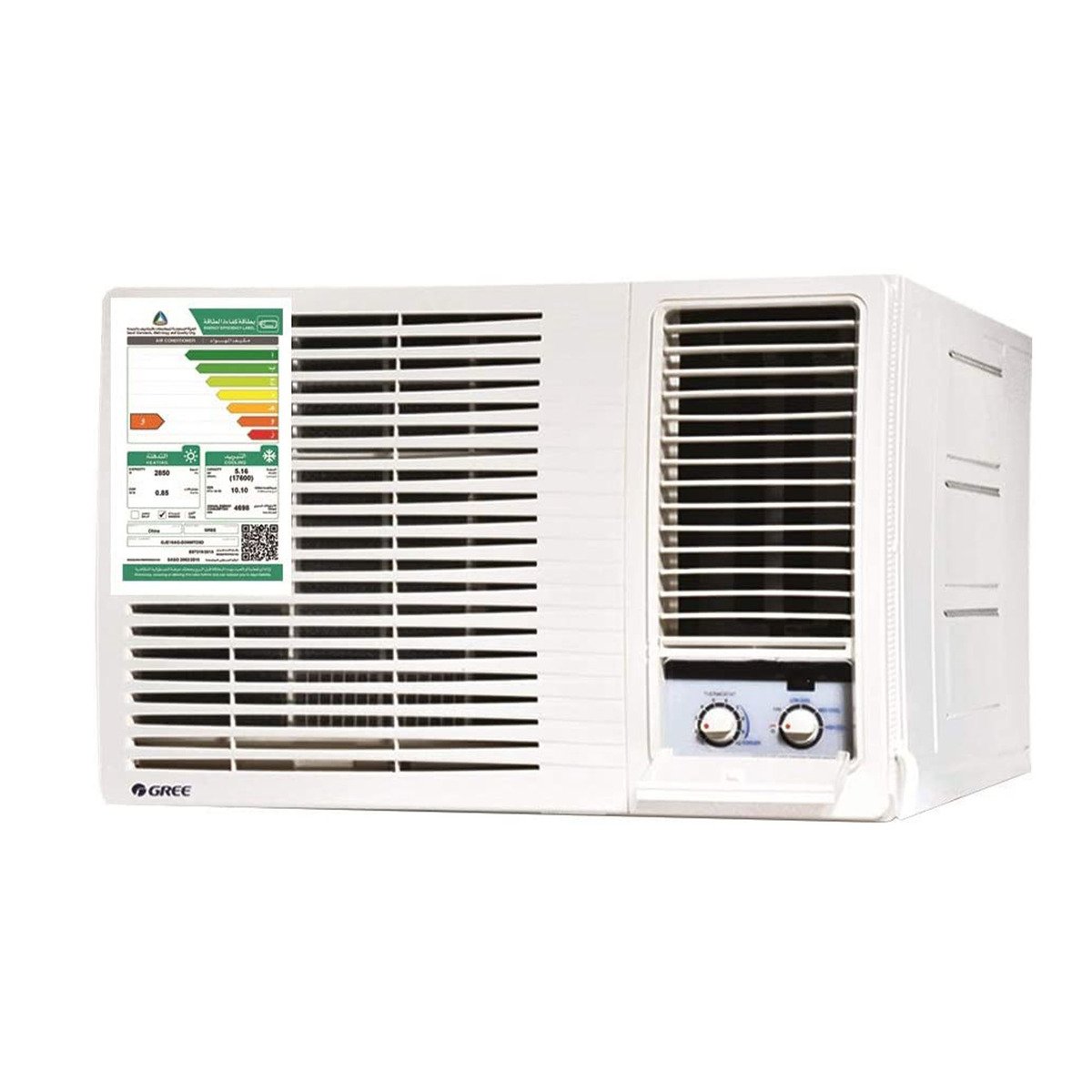 Gree Window Air Conditioner GJC24AE-D3NMTD5D 2Ton