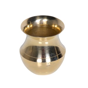 Silver Line Traditional Brass Parsi Loti Small
