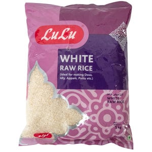 LuLu White Raw Rice 5kg