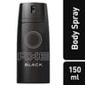 Axe Black Body Spray for Men 150 ml