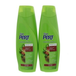 Buy Pert Shampoo with Henna Extracts 2 x 400 ml Online at Best Price | Shampoo | Lulu Kuwait in UAE