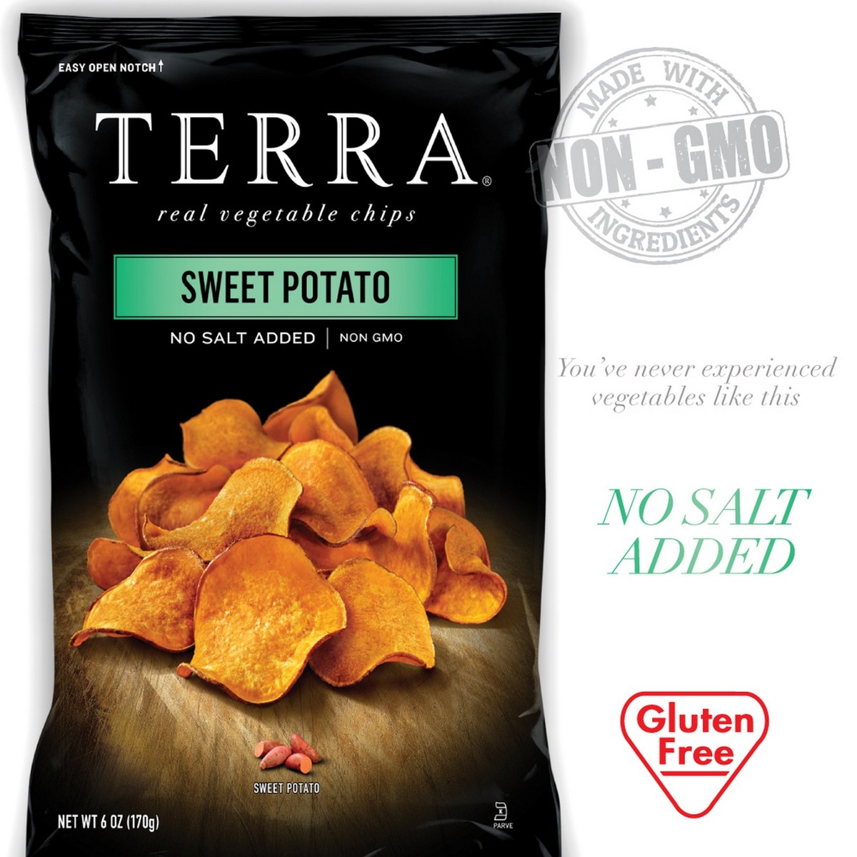 Terra Vegetable Chips  Sweet Potato 170g