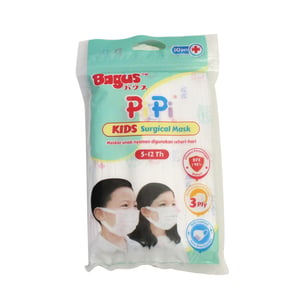 Bagus Pipi Kids Surgical Mask 10s