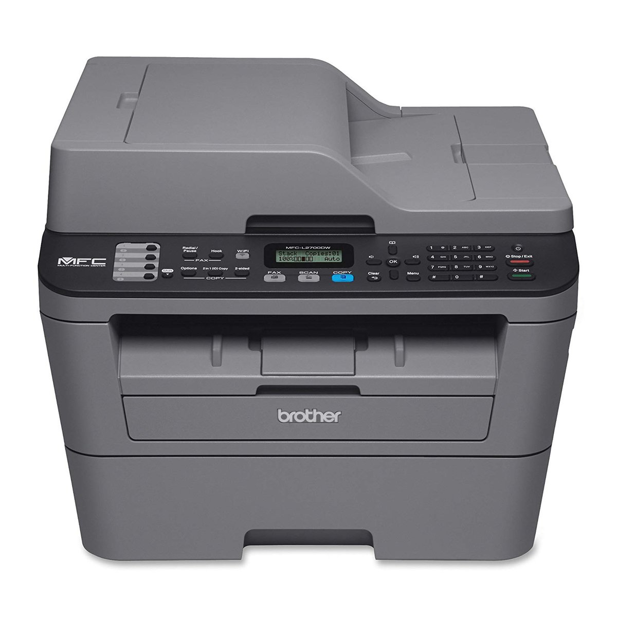 Brother Mono Laserjet All-in-One Printer MFCL2700DW