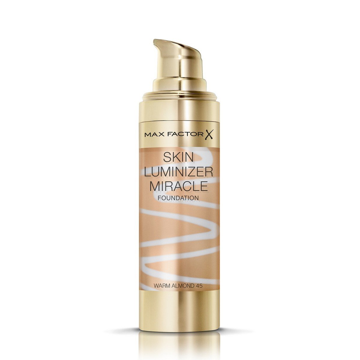 Max Factor Skin Luminizer Miracle Liquid Foundation 45 Warm Almond 30ml