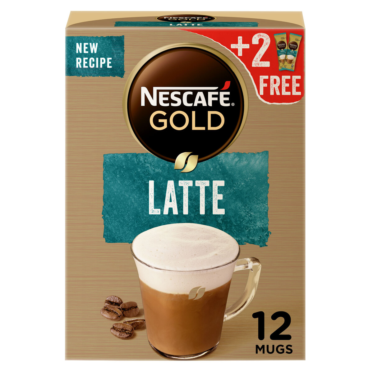 Nescafe Gold Latte 18 g 10+2