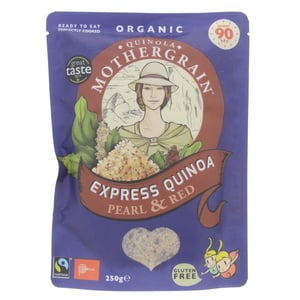 Quinola Mothergrain Organic Express Quinoa Pearl And Red 250 g