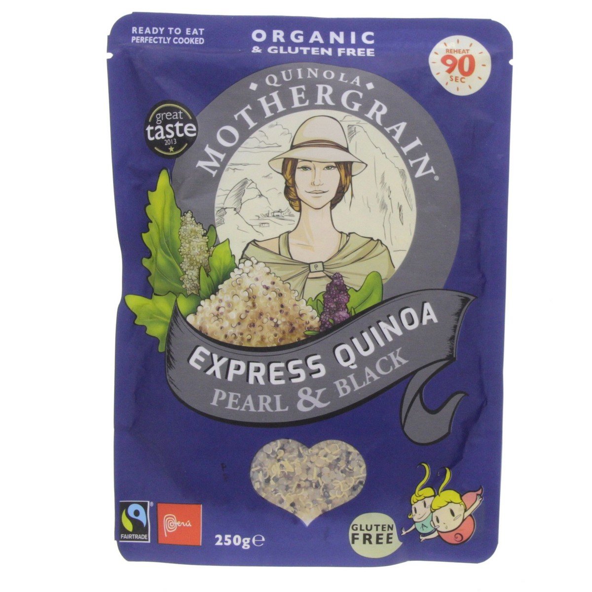 Quinola Mothergrain Organic Express Quinoa White And Black 250 g