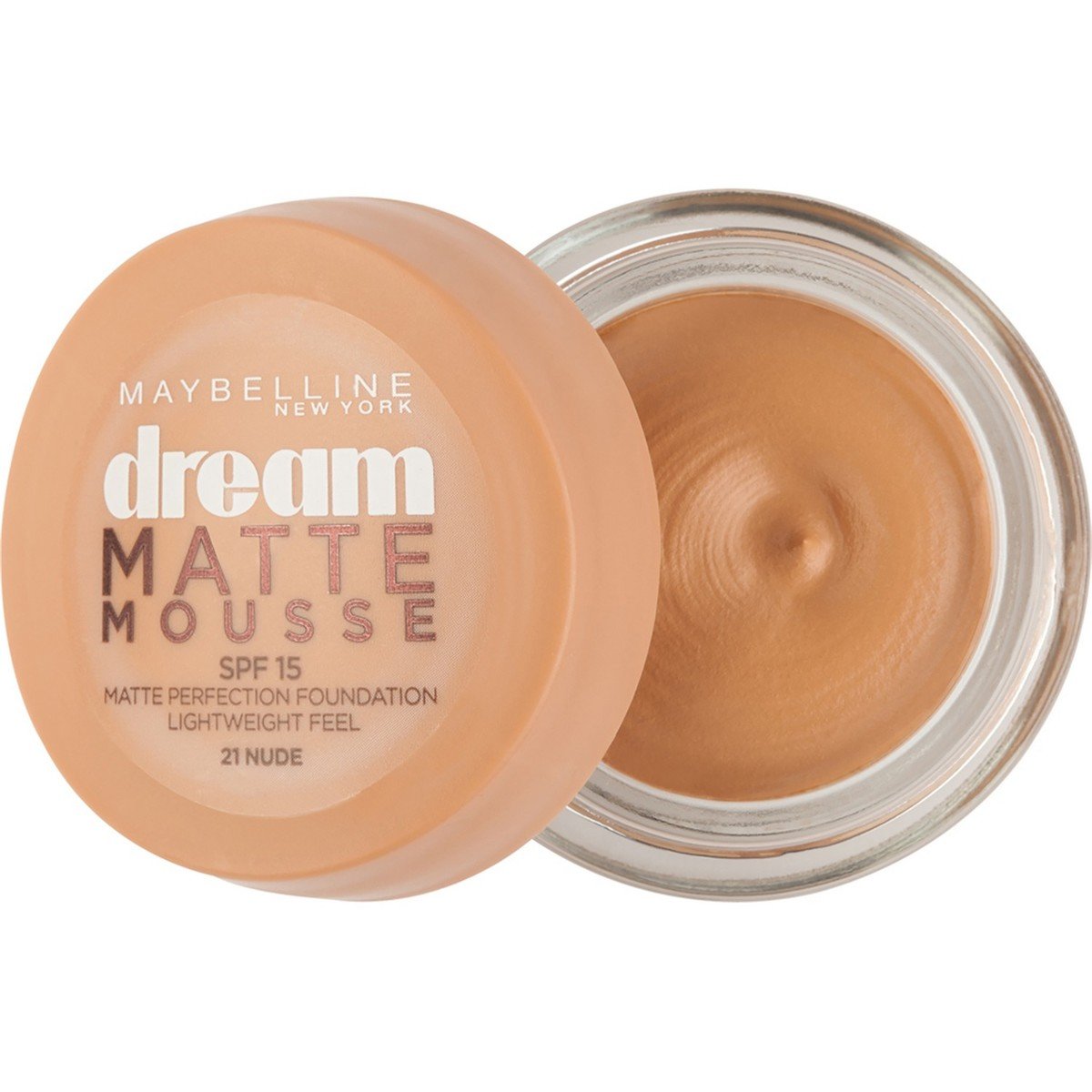 Maybelline Dream Matte Mousse Foundation Nude 21 1pc