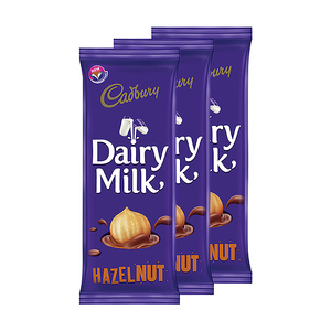 Cadbury Dairy Milk Chocolate With Hazelnut 3 x 90 g