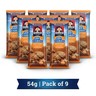Quaker Honey Nuts Oat Cookies 9 x 54 g