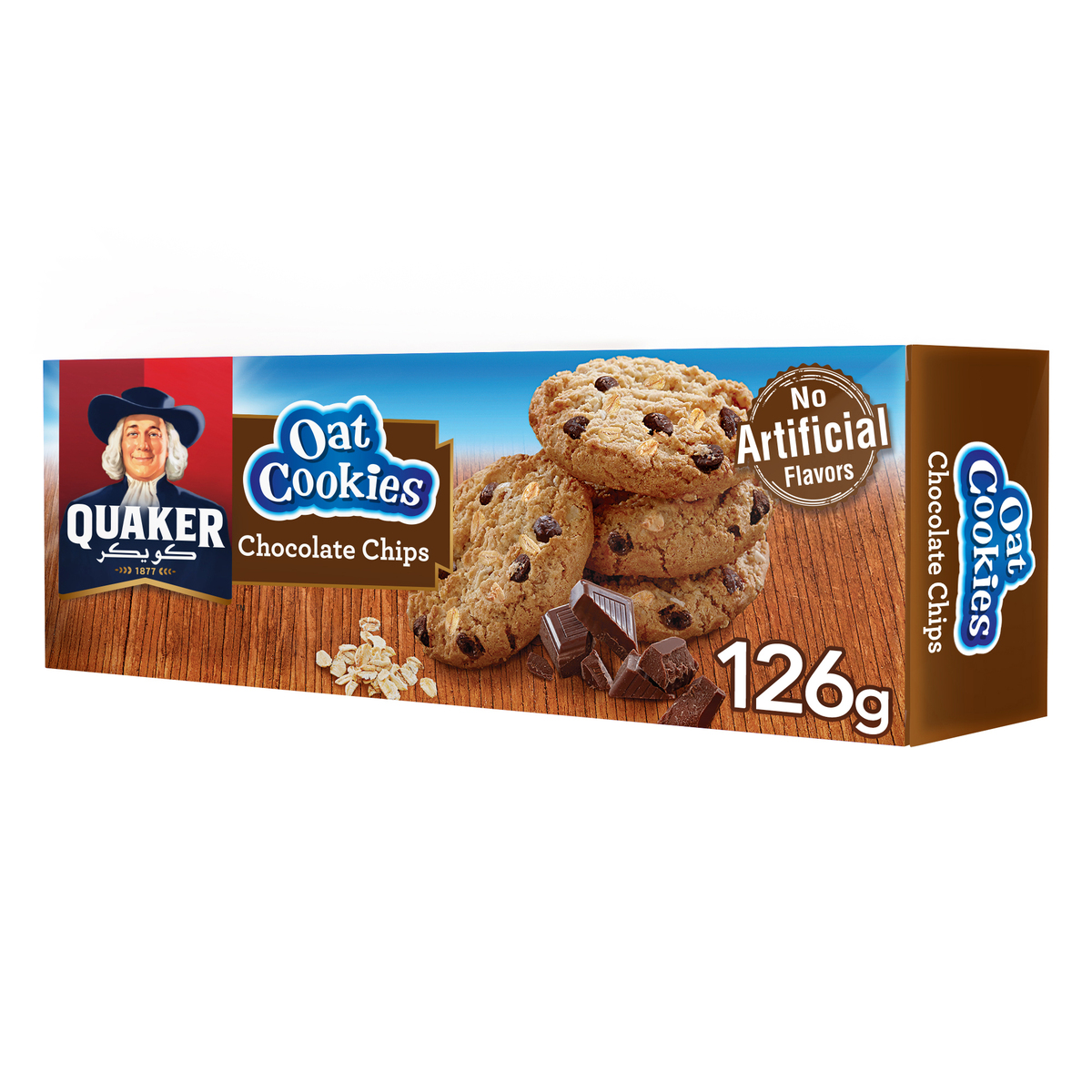 Quaker Oat Cookies with Chocolate Chips 126 g