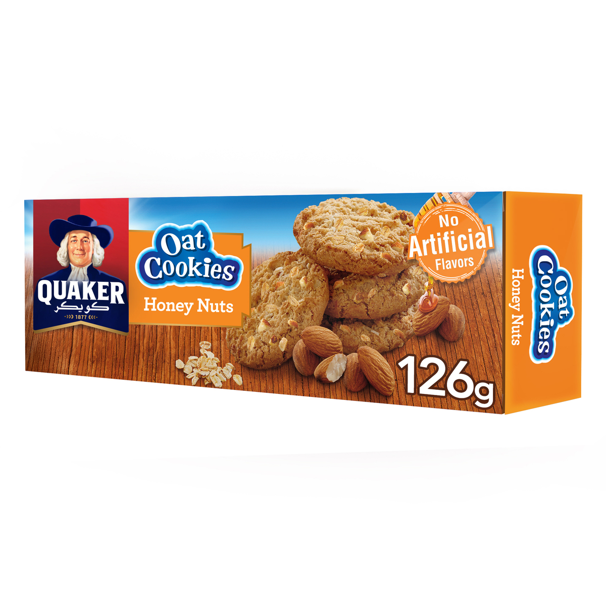 Quaker Oat Cookies with Honey Nuts 126 g