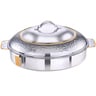 Rathore Stainless Steel Hot Pot Zara Dome Oval 5Ltr