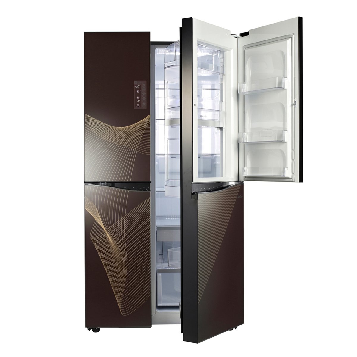 LG Door In Door Side By Side Refrigerator GR-M257JGQV 700Ltr, Inverter Linear Compressor, Hygiene Fresh